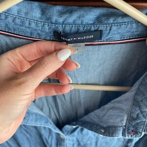 Tommy Hilfiger, long sleeve dress, worn once and in excellent condition!